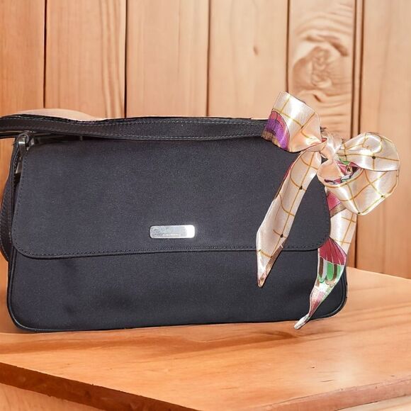 Liz Claiborne Nylon Y2K Shoulder Bag NWOT - Picture 1 of 11